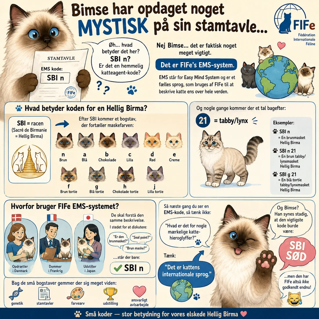 Bimse forklarer raceviden
