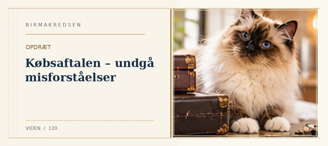 Illustreret artikel: Købsaftalen – undgå misforståelser – Birmakredsen