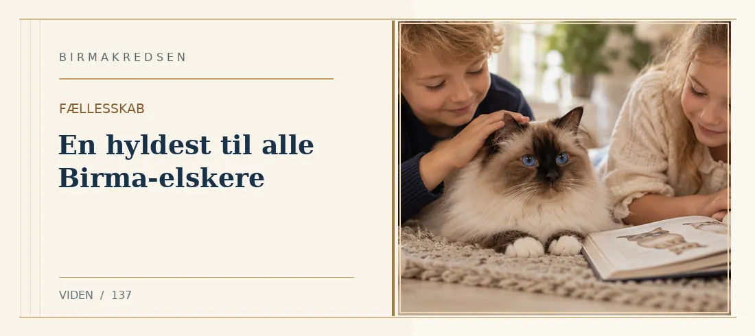 Illustreret artikel: En hyldest til alle Birma-elskere – Birmakredsen