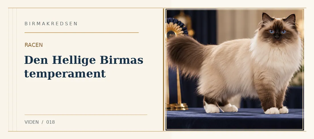 Illustreret artikel: Den Hellige Birmas temperament – Birmakredsen