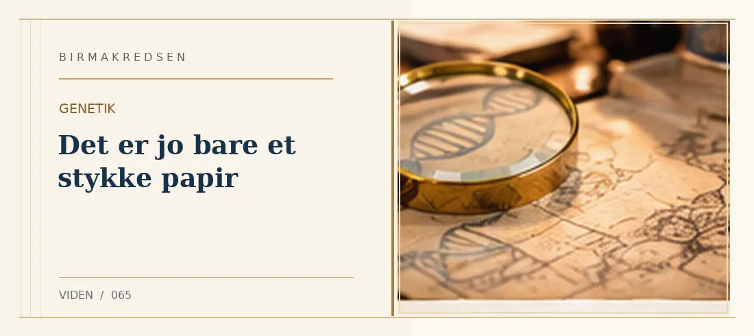 Illustreret artikel: Det er jo bare et stykke papir – Birmakredsen