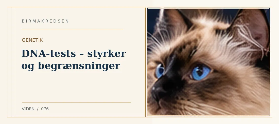 Illustreret artikel: DNA-tests – styrker og begrænsninger – Birmakredsen