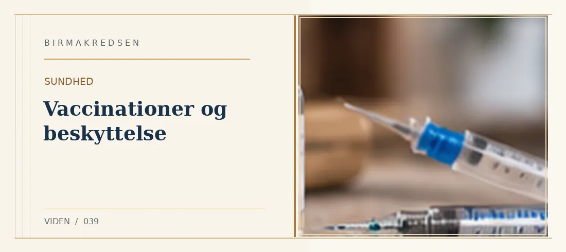Illustreret artikel: Vaccinationer og beskyttelse – Birmakredsen