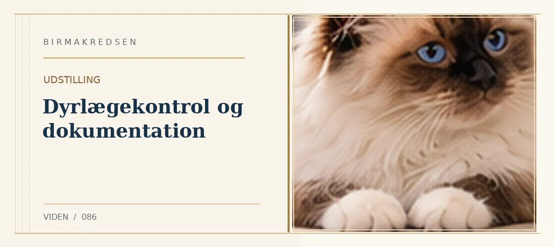 Illustreret artikel: Dyrlægekontrol og dokumentation – Birmakredsen