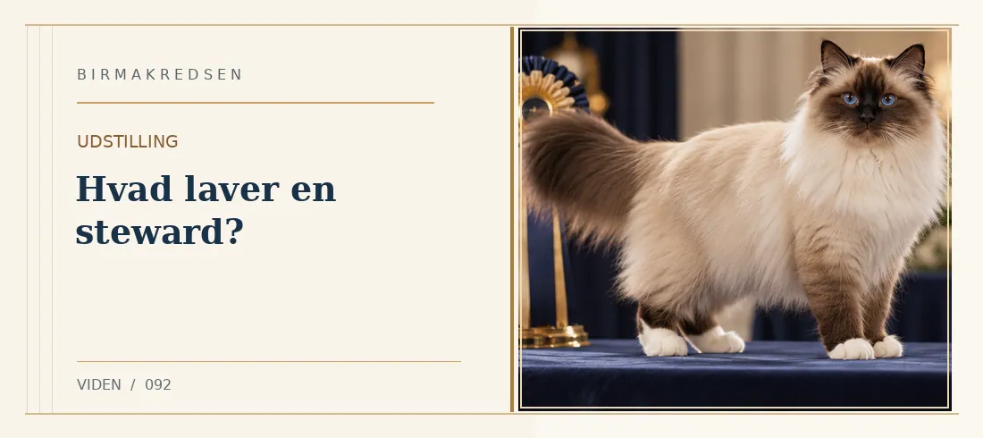 Illustreret artikel: Hvad laver en steward? – Birmakredsen