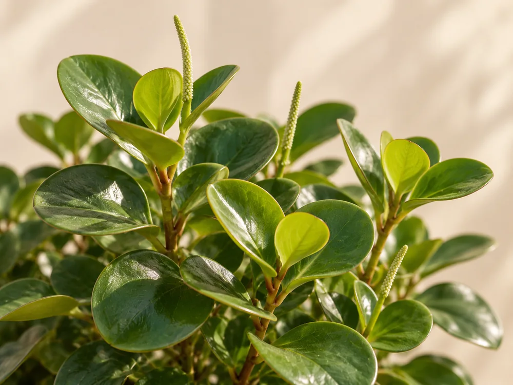 AI-illustration af Peperomia