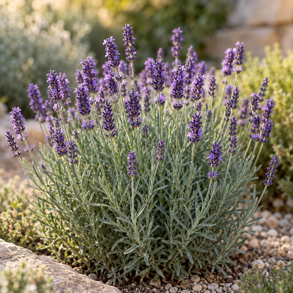 AI-illustration af Lavendel